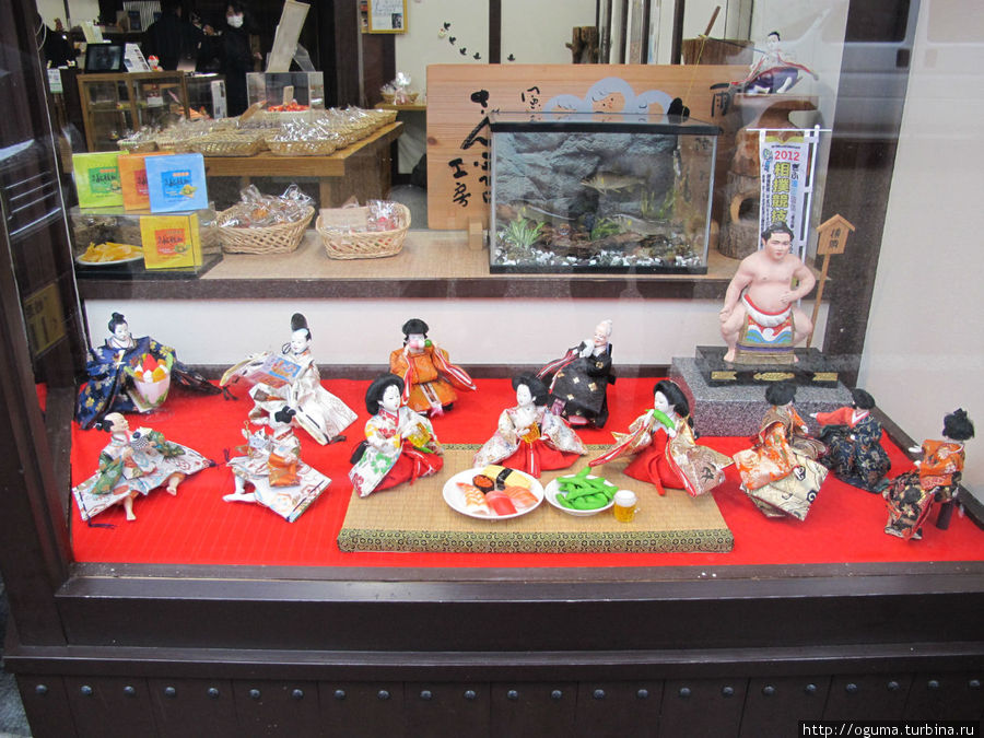Магазин по продаже муляжей пищевых продуктов Гудзё, Япония