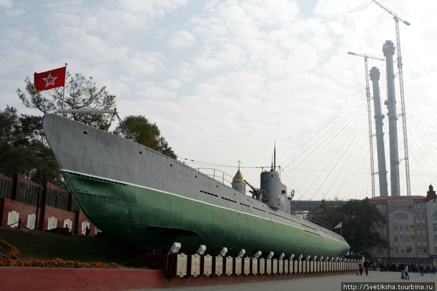 Внутри подводной лодки Владивосток, Россия