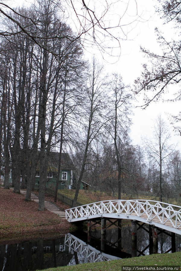 Ноябрьские праздники в усадьбе Пушкина Михайловском Пушкинские Горы, Россия