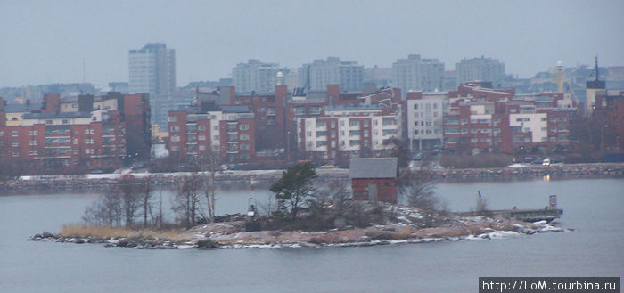 остров перед Хельсинки Хельсинки, Финляндия