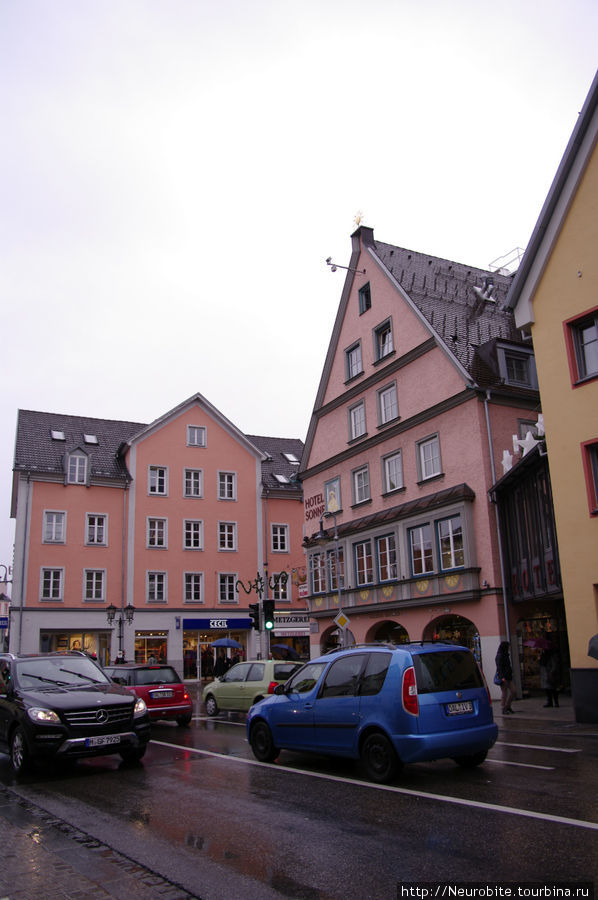 Курортный городишка в Швабии - Фюссен Фюссен, Германия