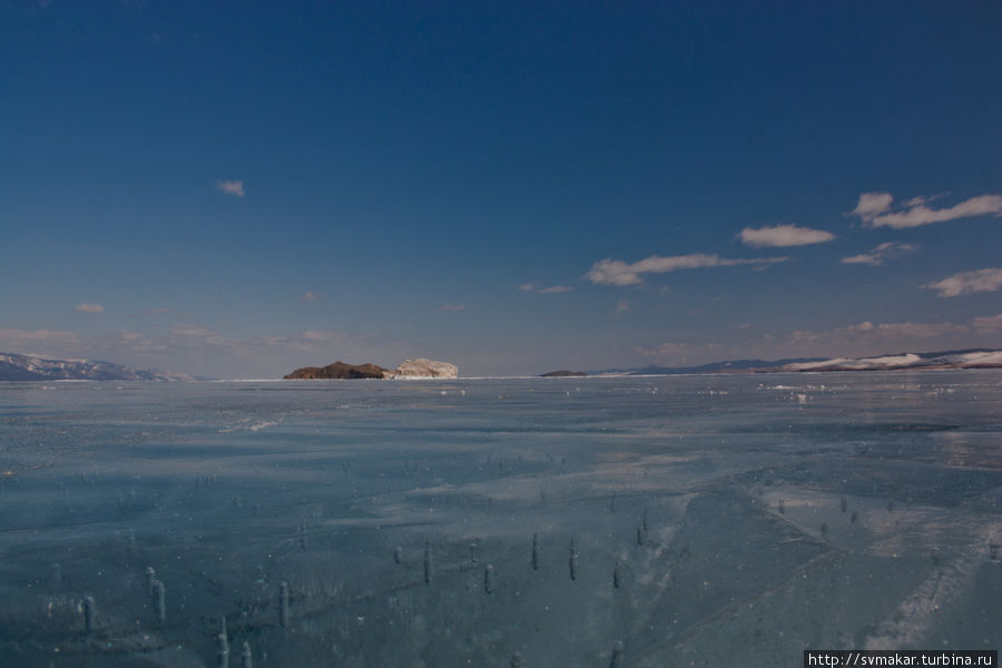 Воздушные пузырьки озеро Байкал, Россия