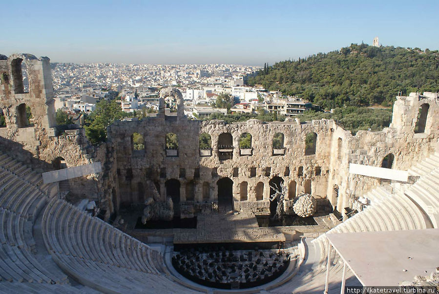 Акрополь. Древний стадион Афины, Греция
