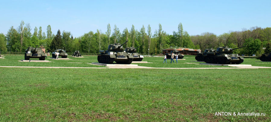 Выставка советской военной техники