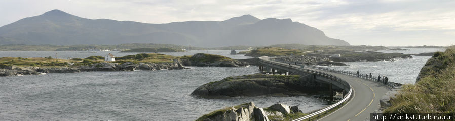 Дорога по океану Западная Норвегия, Норвегия
