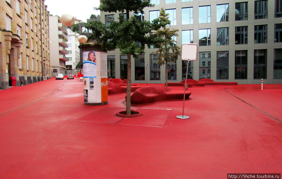 Ротер Платц (Красная площадь) Санкт-Галлен, Швейцария