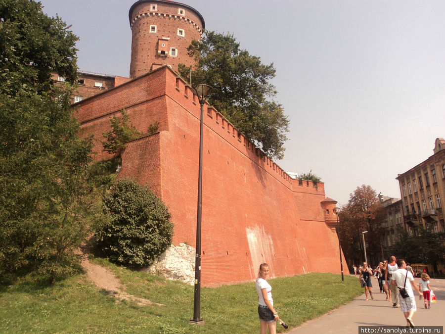Стены Вавеля Краков, Польша