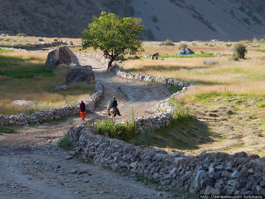 По дороге на озеро Куликалон Фанские горы, Таджикистан