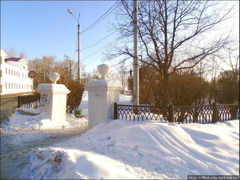 Петровский парк. Архангельск, Россия