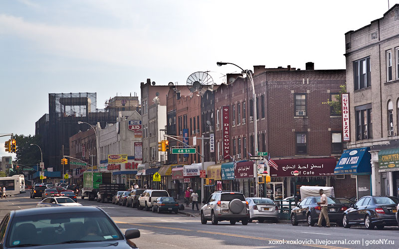 Прогулка по Bay Ridge Нью-Йорк, CША