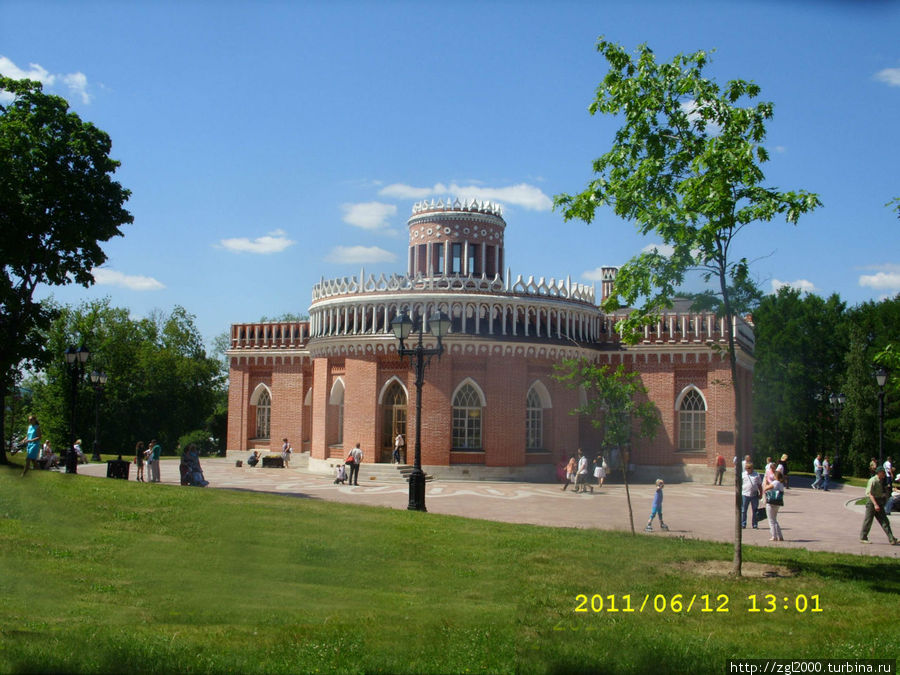 Прогулка в музей-заповедник Царицыно Москва, Россия