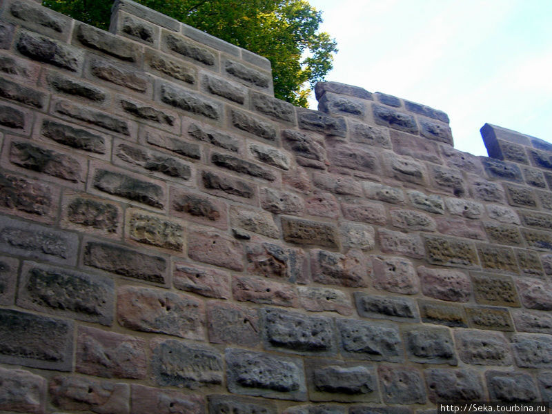 Крепостная стена Нюрнберг, Германия