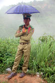 Лаосский военный ждет открытия дороге наравне со всеми