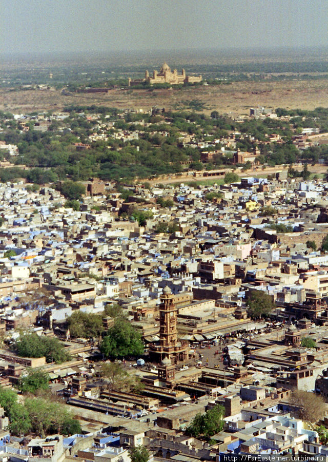 Еще один вид на город Джодхпур, Индия