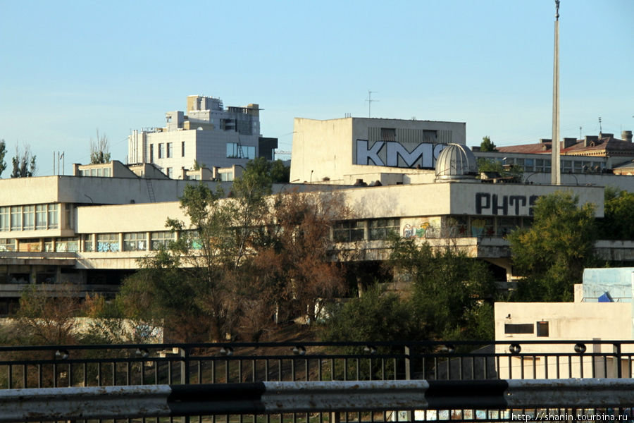 Вид с моста Волгоград, Россия