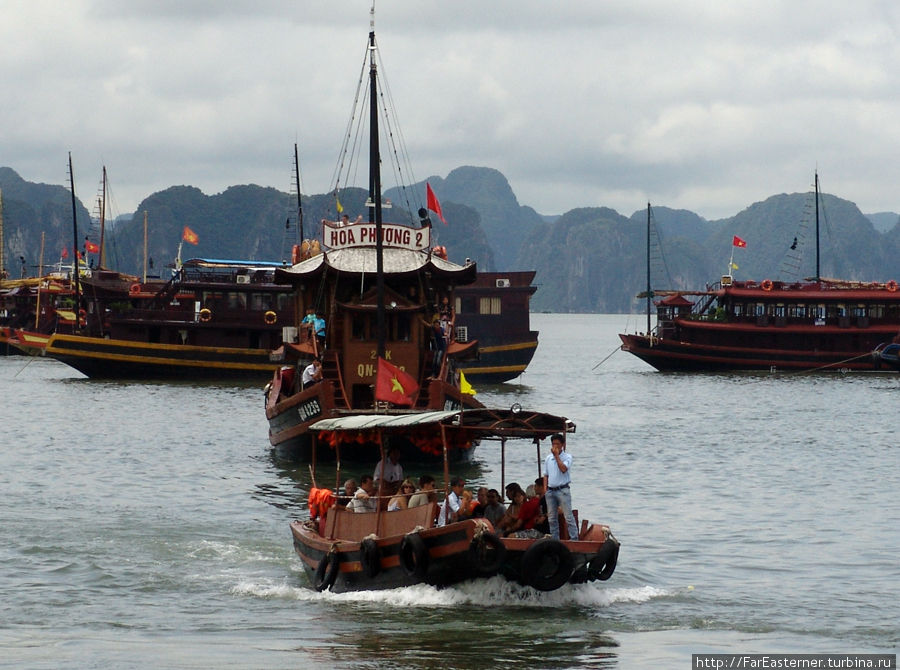 Экскурсия в Халонг Бэй, день второй Халонг бухта, Вьетнам