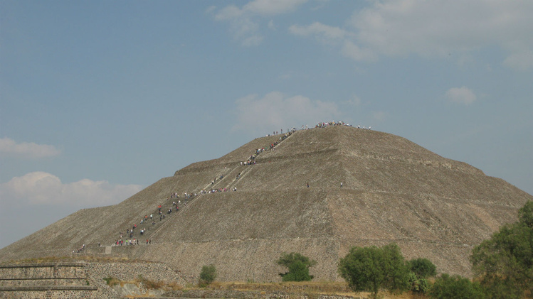 Теотиуакан, Пирамида Солн