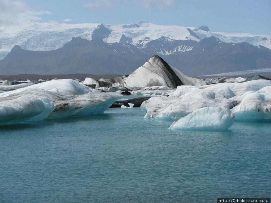 начнем видами с берега Йёкюльсаурлоун ледниковая лагуна, Исландия