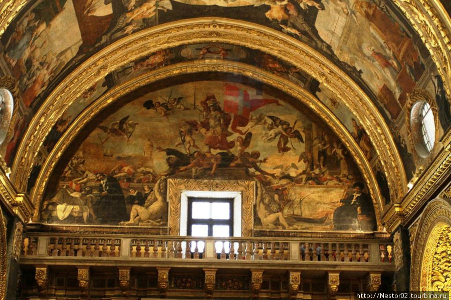 Валетта. Собор св. Иоанна. Деяния великих магистров. Сицилия, Италия