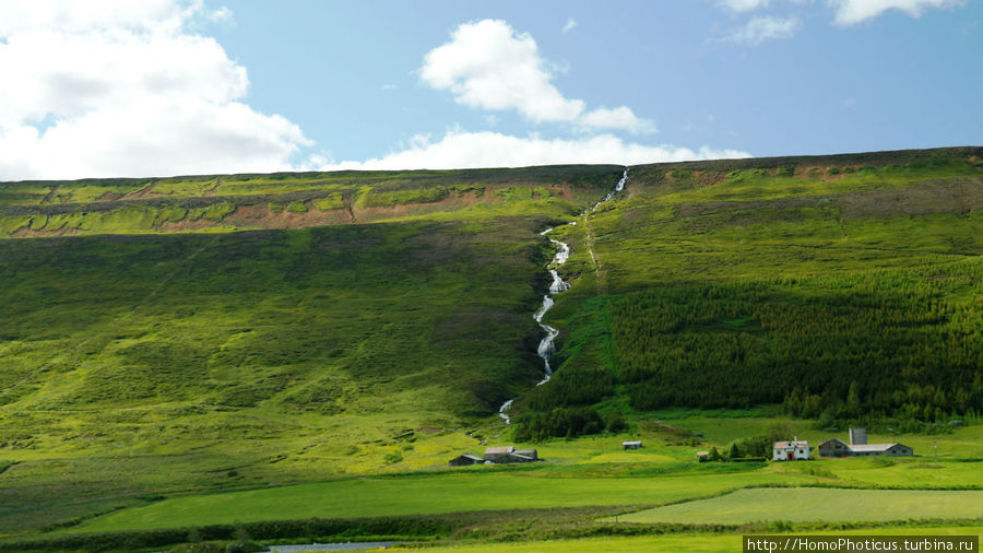 Водопад низвергнутых богов Северо-восточная Исландия, Исландия