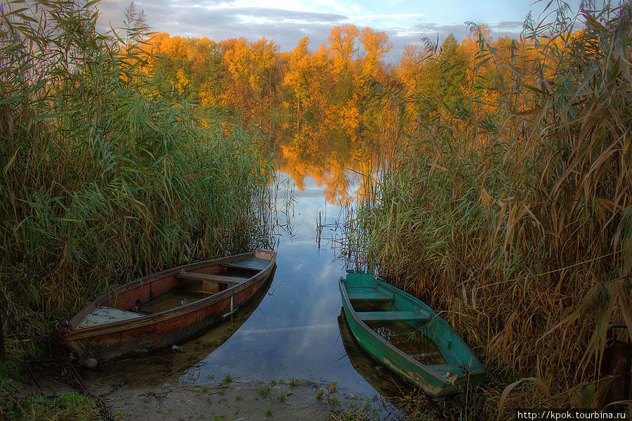 Осень в прихоперье Волгоградская область, Россия