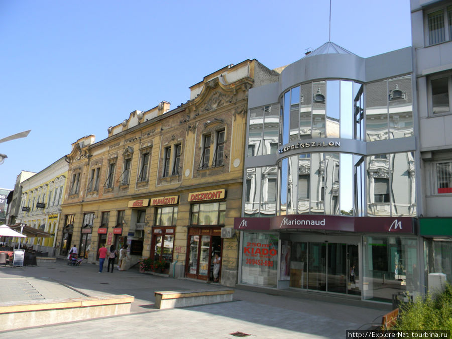 Ниредьхаза -центр города Ньиредьхаза, Венгрия