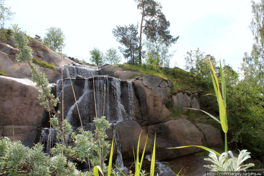 Парк Сапокка. Гармония камня, воды и цветов Котка, Финляндия