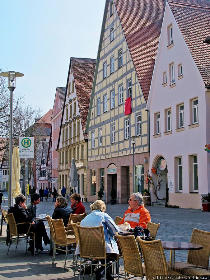 Очарование маленьких городков. Швабах,Бавария.