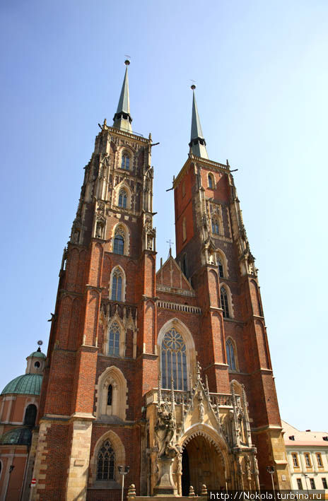 Тумский остров. Кафедральный собор Вроцлав, Польша
