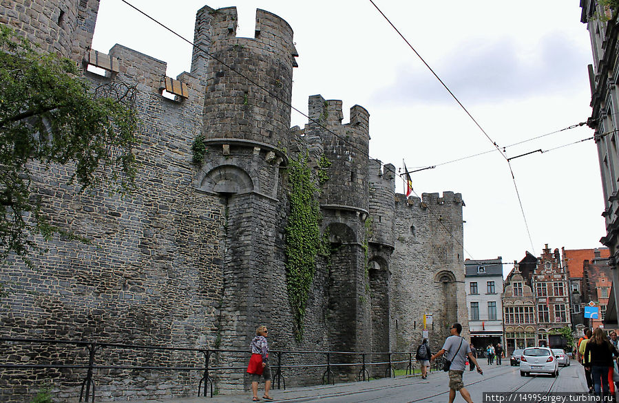 Гент. Замок Гравенстен и немного истории Гент, Бельгия