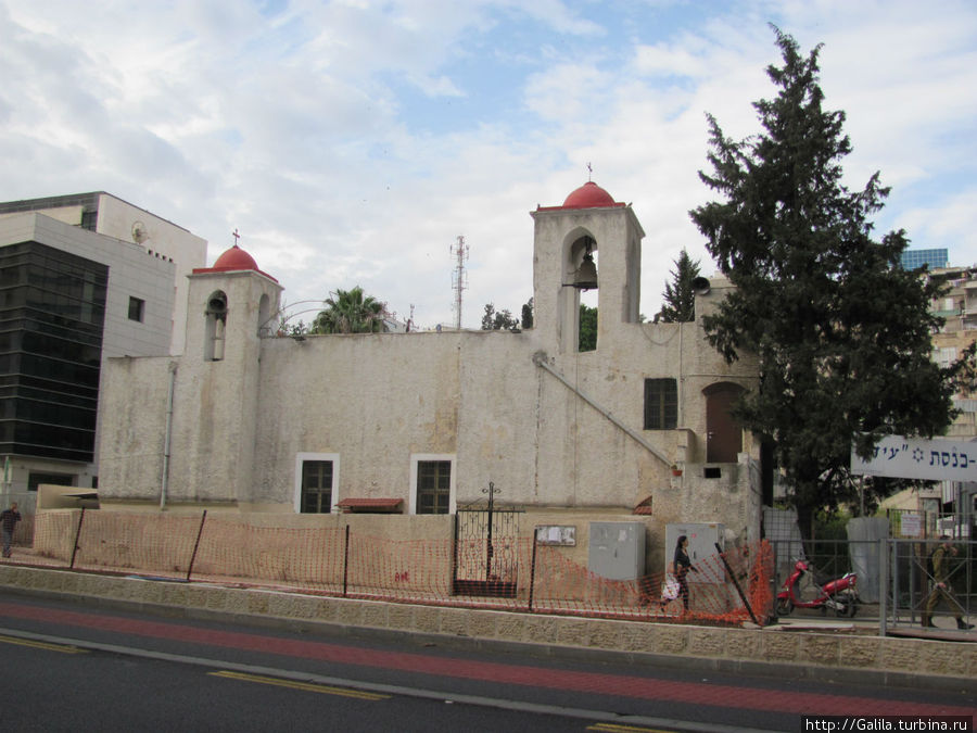 Греческая православная церковь. Хайфа, Израиль