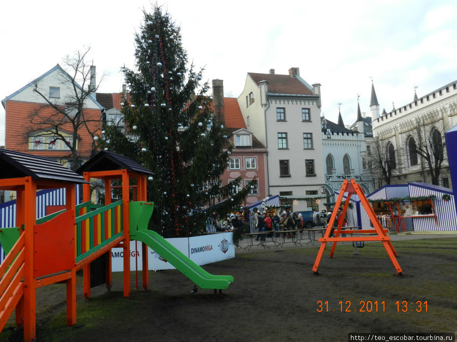 Новогоднее настроение (Рига 2012) Рига, Латвия