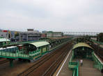 или железнодорожной станции Раменское.  Симпатичная, в зеленом цвете, как и большинство станций Москвы и Подмосковья.