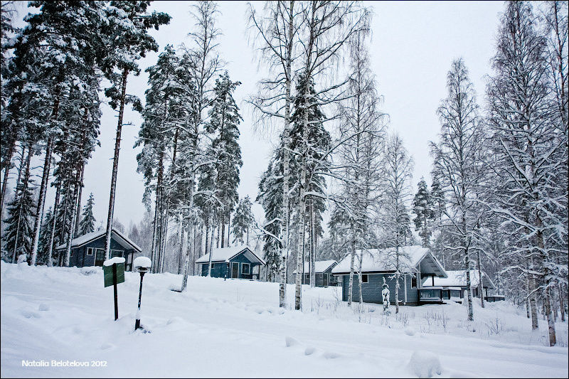 Сафари на Лада_Нивах в Куус-Хуккала Рантасалми, Финляндия