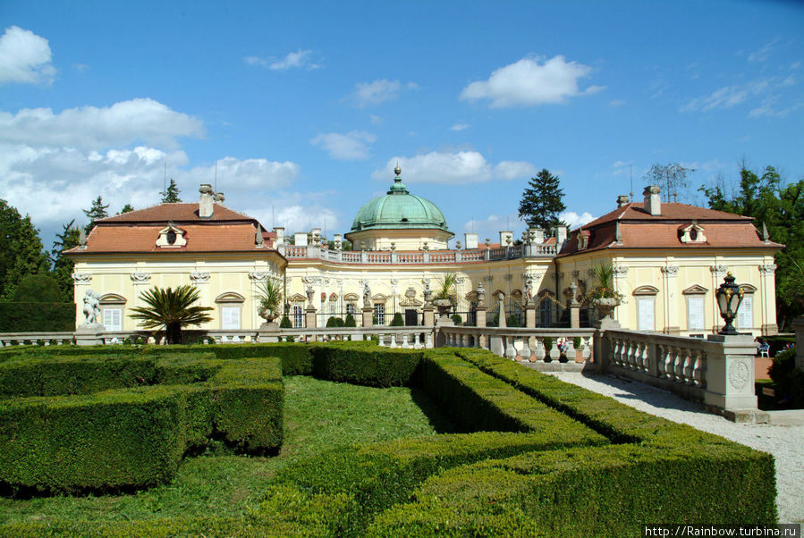 Замок для итальянской жены Бухловице, Чехия