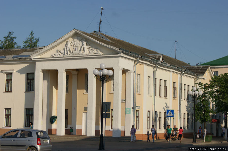 Почти пешеходная улица Барановичи, Беларусь