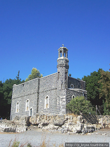 Церковь Святого Петра Галилейское море озеро, Израиль