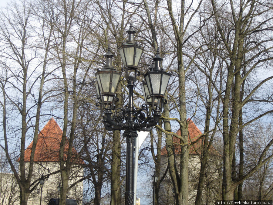 а потом фонари Таллин, Эстония