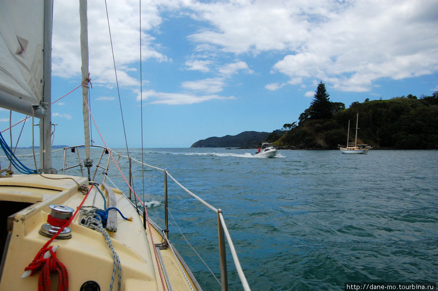 Прогулка на яхте (часть 1) Мангонуи, Новая Зеландия