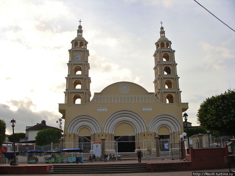 Церковь Святого Мартина Епископа Акаюкан, Мексика