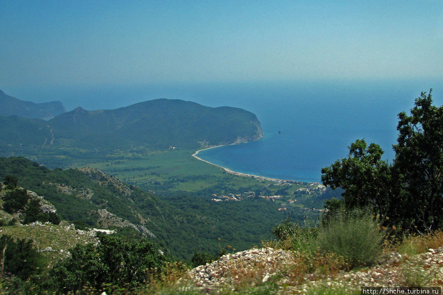 Черногорские картинки. Немного моря, но какого! Адриатики Черногория