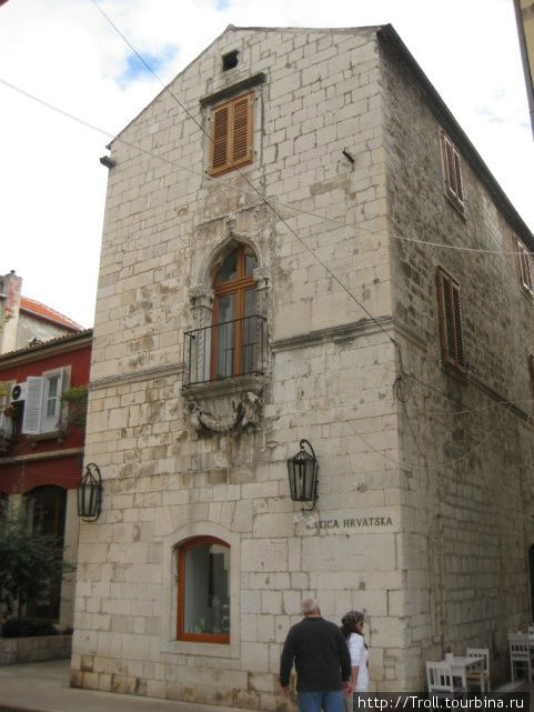 Старинный дом Задар, Хорватия