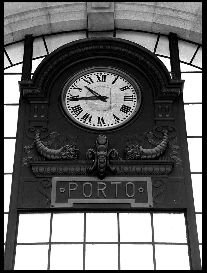 Saudade или черно-белые мгновения Порту Порту, Португалия