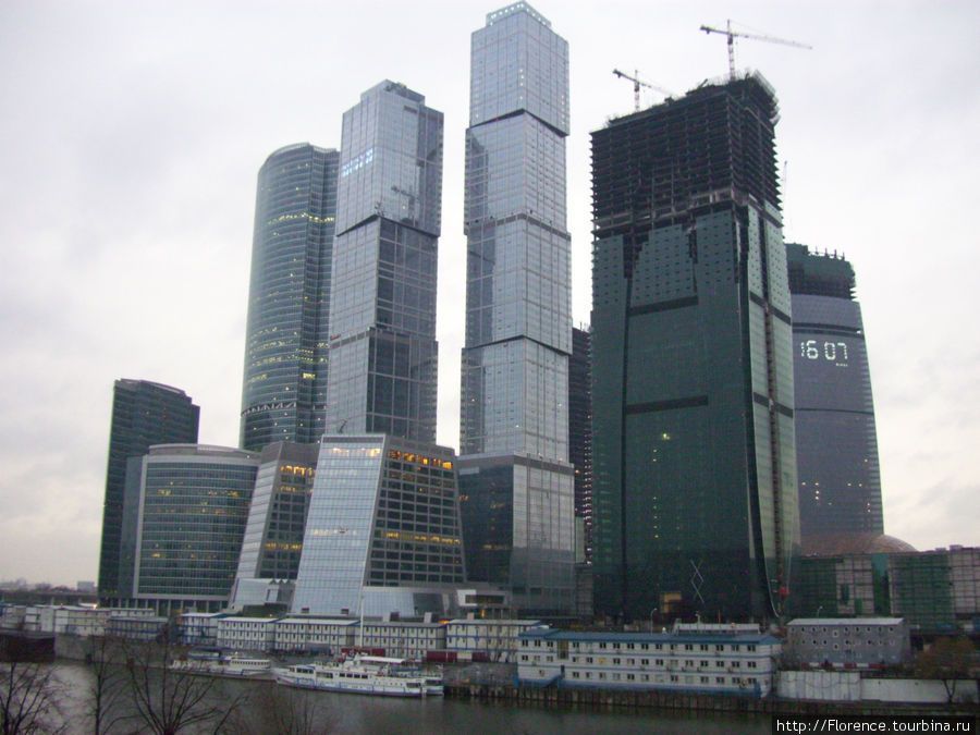 Сити (съемка осень 2009 года, сейчас вид несколько другой) Москва, Россия