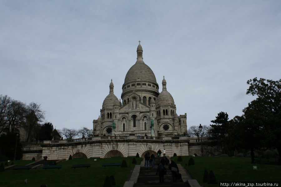 Монмартр, базилика Сакре Кёр Париж, Франция