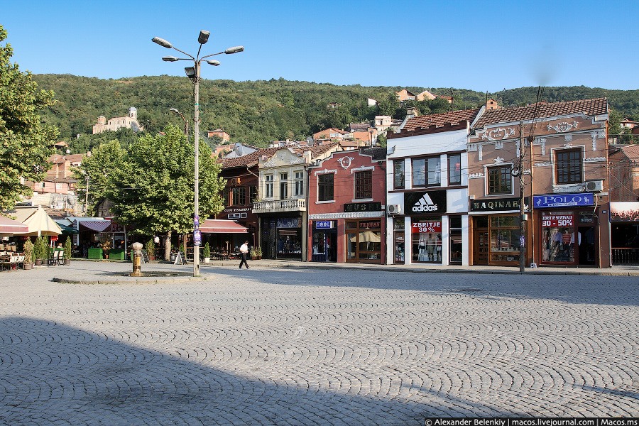 Косовский город Призрень Призрен, Республика Косово