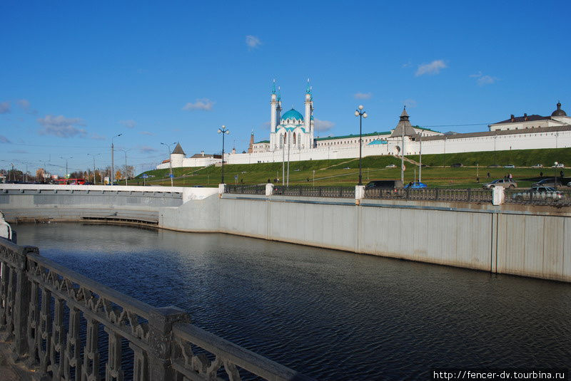 Булак начинает практически от стен Кремля Казань, Россия