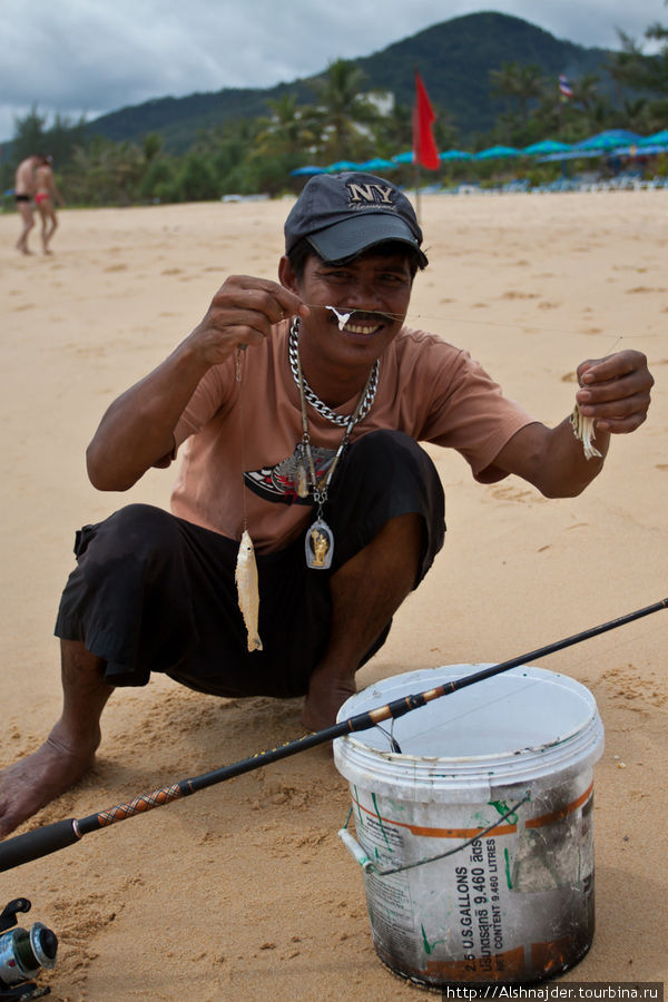 Местный рыбачок. Остров Пхукет, Таиланд