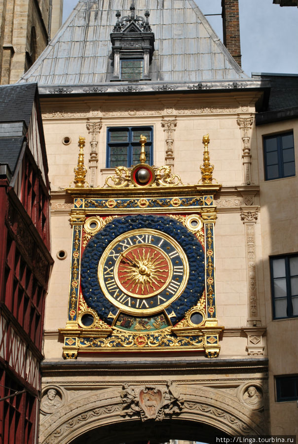 Большие часы Руана Руан, Франция