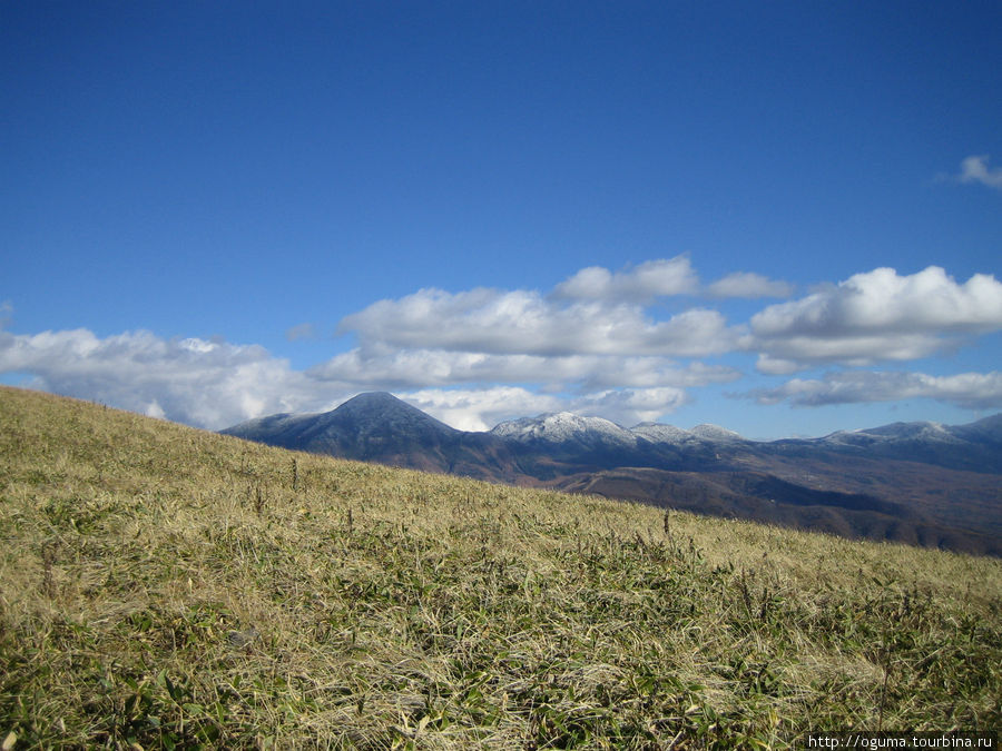 Киригамине, гора Курумаяма  – обзор панорамы японских Альп Тино, Япония